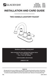 Glacier bay 67513W-6001 Installation And Care Manual