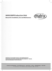 Matrix MHN100FR Manual