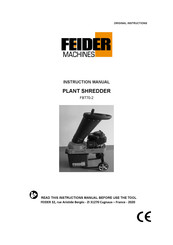 Feider Machines FBT70-2 Instruction Manual