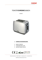 Rotel U1666CH Instructions For Use Manual