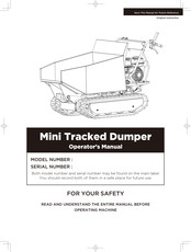 Range Road RR560 Operator's Manual