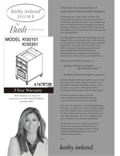 BUSH FURNITURE kathy ireland HOME Kl30301 Manual