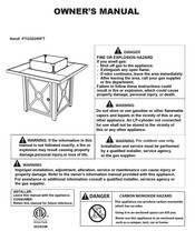 AVAWING PTG30209FT Owner's Manual