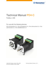 NANOTEC PD4-CB Technical Manual