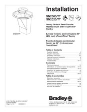 Bradley Sentry SN2003/TT Installation Manual