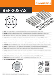 Innotech BEF-208-A2 Quick Start Manual