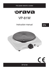 Orava VP-81W Instruction Manual