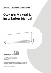 Blueridge BMY12DIY22C Owner's Manual & Installation Manual