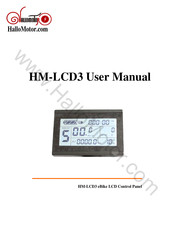 HalloMotor HM-LCD3 User Manual