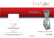 Skyfood LAR-25PMB Instruction Manual
