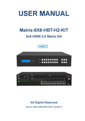 GeMNeXT Matrix-8X8-HBT-H2-KIT User Manual