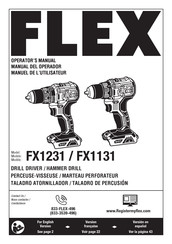 Flex FX1231 Operator's Manual