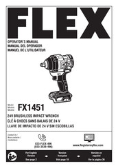 Flex FX1451 Operator's Manual