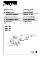 Makita 9558HP Instruction Manual