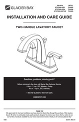 Glacier bay 703406 Installation And Care Manual