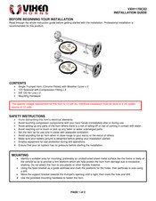 Vixen Horns VXH1170CX2 Installation Manual