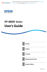 Epson XP-8600 Series User Manual