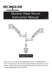 IRONGEAR IG7141 Instruction Manual