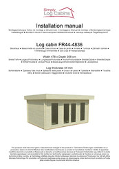 Palmako FR44-4836 Installation Manual
