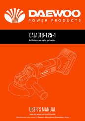 Daewoo DALAG18-125-1 User Manual