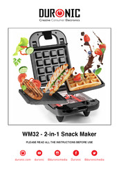 Duronic WM32 Instructions Manual