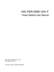 H3C PSR1200B-12A1-F User Manual