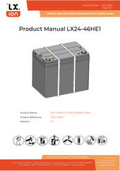 LX ion LX24-46HE1 Product Manual