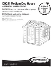 Suncast DH251 Assembly Instructions Manual