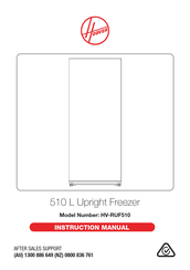 Hoover HV-RUF510 Instruction Manual