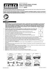 Sealey AS12 Instructions