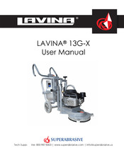 lavina SUPERABRASIVE 13G-X User Manual