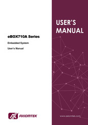 Axiomtek eBOX710A Series User Manual