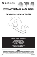 Glacier bay F51A1130CP Installation And Care Manual