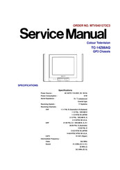 Panasonic TC-14Z88AQ Service Manual