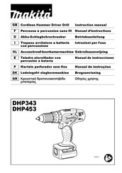 Makita DHP453RFX2 Instruction Manual