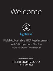 RAB Lighting Lightcloud HID-54S-EX39-8TW-BYP/LCBR Manual