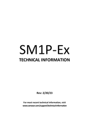 Sensear SM1P-Ex Technical Information