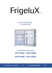 Frigelux R4TT110BF Use Instruction