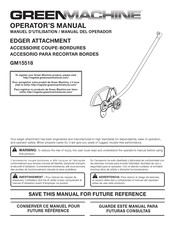 Green Machine GM15518 Operator's Manual