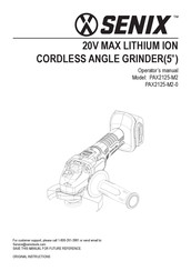 Senix PAX2125-M2-0 Operator's Manual