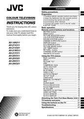 JVC AV-21V331 Instructions Manual