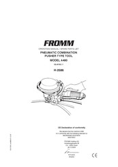 Fromm A480/16/0.38-0.63/2.5 Operation Manual