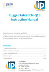 Emdoor EM-Q16 Instruction Manual