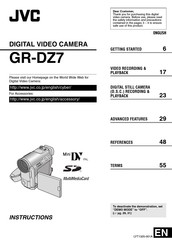 JVC GR-DZ7EZ Instructions Manual
