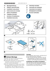 NEFF TL13FK1T8 Installation Instructions Manual
