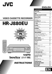 JVC HR-J880EK Instructions Manual