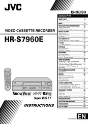 JVC HR-S7960E Instructions Manual