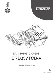 Erbauer ERB337TCB-A Original Instructions Manual