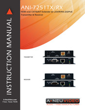 A-Neuvideo ANI-7251TX Instruction Manual