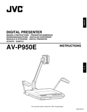 JVC AV-P950E Instructions Manual